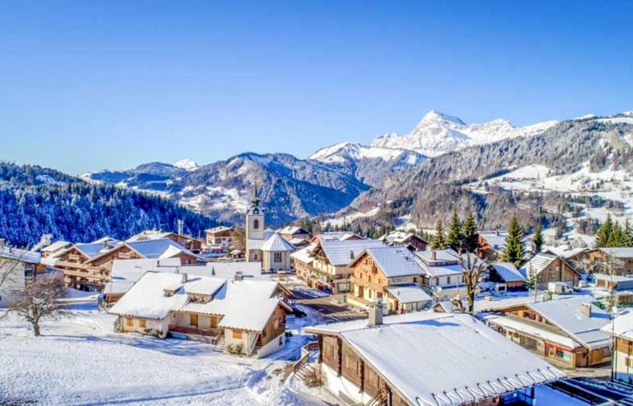 Appartement Confortable Avec Vue Sur La Montagne Notre-Dame-de-Bellecombe Luaran gambar