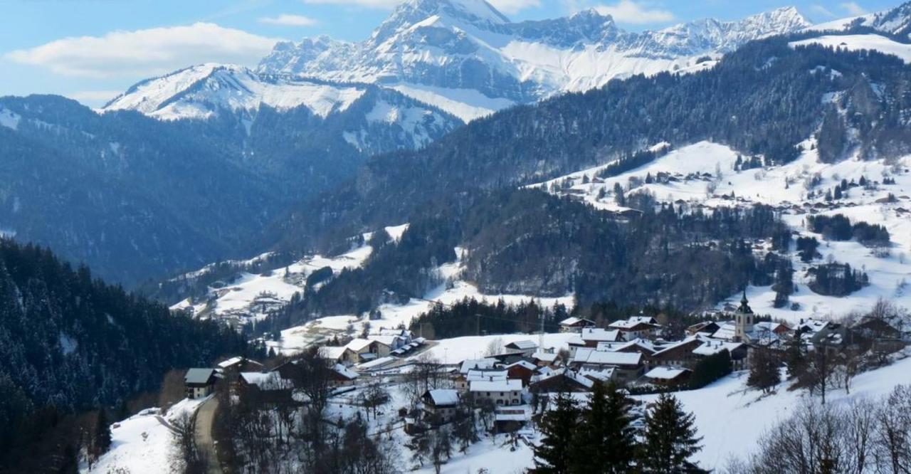 Appartement Confortable Avec Vue Sur La Montagne Notre-Dame-de-Bellecombe Luaran gambar