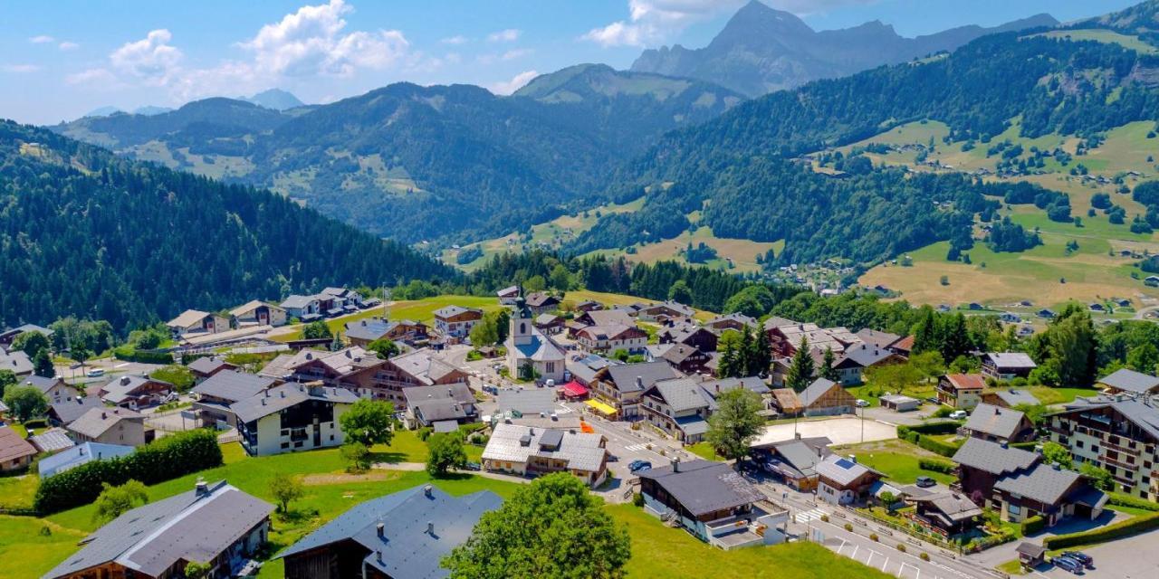 Appartement Confortable Avec Vue Sur La Montagne Notre-Dame-de-Bellecombe Luaran gambar